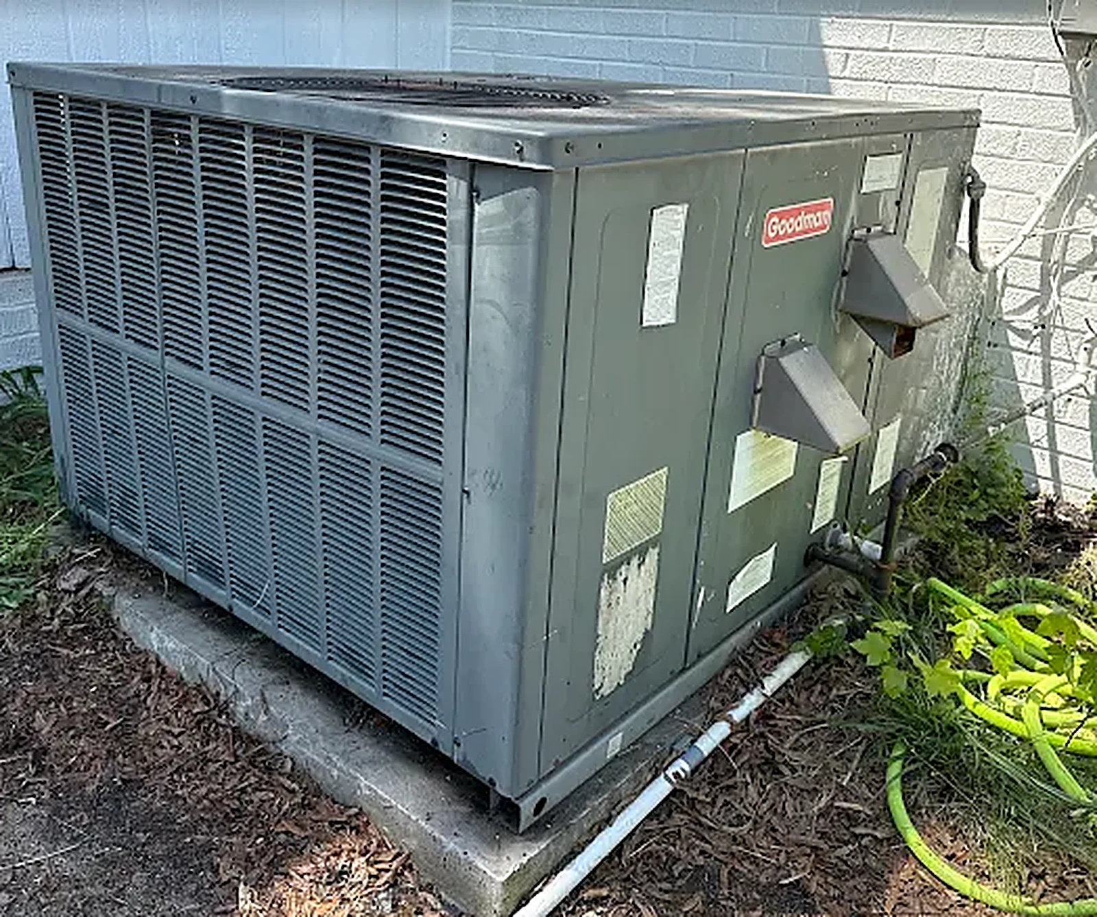 Goodman package unit service call